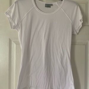 Athleta white T shirt size M